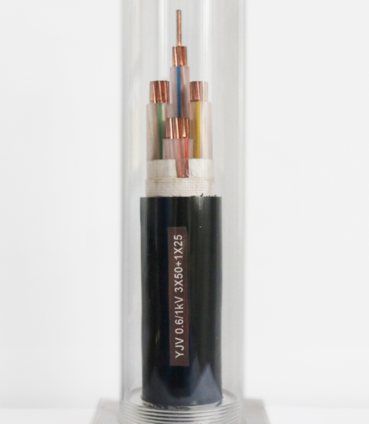 YJV 0.6/1KV 3*50+1*25