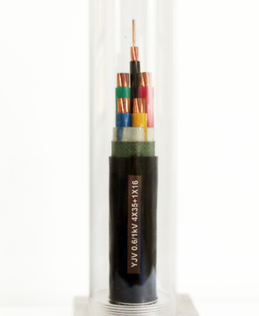 YJV 0.6/1KV 4*35+1*16